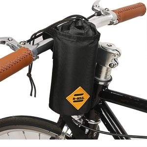 Bike Water Bottle Holder Insulated Stem Bag Frame & Handlebar
